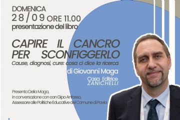 presentazione libro "CAPIRE IL CANCRO PER SCONFIGGERLO" di Giovanni Maga