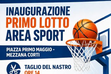 Inaugurazione Primo Lottto Area Sport di Mezzana Corti