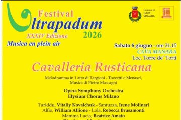 Sabato 6 giugno 2026 - Piazza della Chiesa di Torre de' Torti: Opera in Piazza con "Cavalleria Rusticana"
